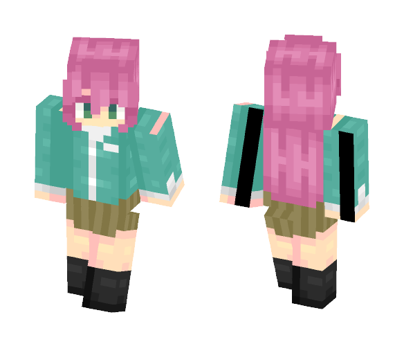 Akashiya Moka ~160th Female Skin~ - Female Minecraft Skins - image 1