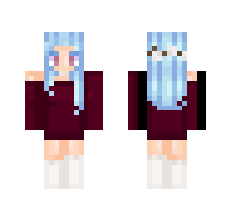 fluffy balls with stems - Female Minecraft Skins - image 2