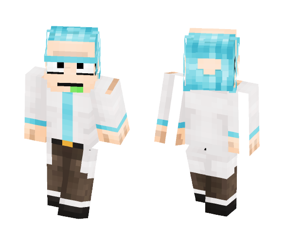 Rick Sanchez - Rick and Morty - Male Minecraft Skins - image 1
