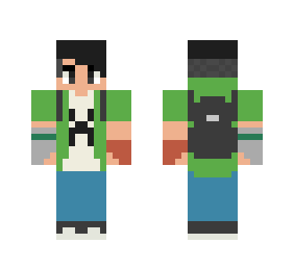 Emerald Ace -(OC)- - Male Minecraft Skins - image 2