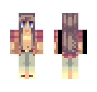 haven't met you yet - Female Minecraft Skins - image 2