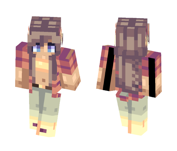 haven't met you yet - Female Minecraft Skins - image 1
