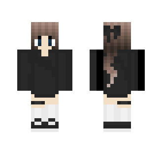 Brown Haired Girl - Color Haired Girls Minecraft Skins - image 2