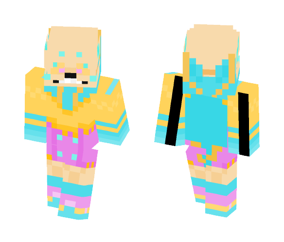 Trickster BlueBerry (Or SugarBerry) - Male Minecraft Skins - image 1