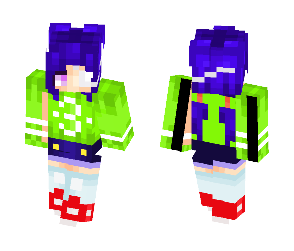 Ally Indigo - Female Minecraft Skins - image 1