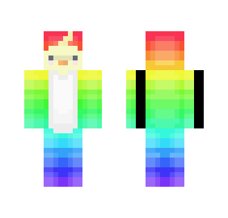 Duck in a Rainbow Dinosaur - Interchangeable Minecraft Skins - image 2