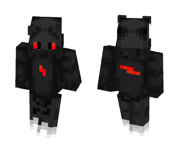 Darkness Bear - Male Minecraft Skins - image 1