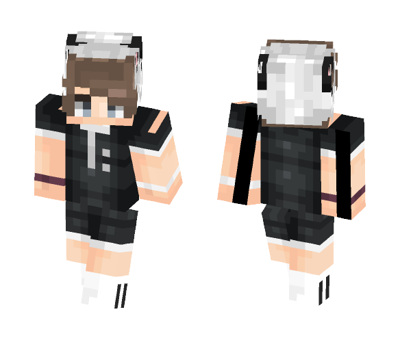 ~*boy panda~* - Male Minecraft Skins - image 1