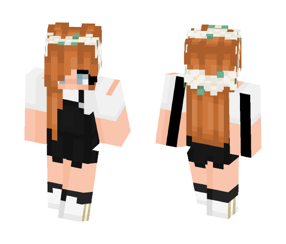 Ellie - Overalls - Female Minecraft Skins - image 1