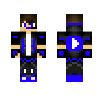 Blue Gaming - Male Minecraft Skins - image 2