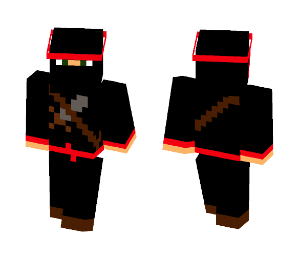 Black Ninja - Male Minecraft Skins - image 1