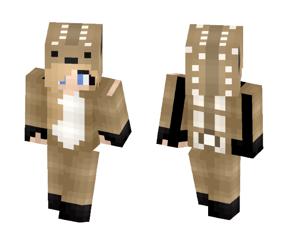 Fawn Onesie - Female Minecraft Skins - image 1
