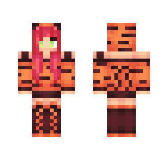 Tiger girl Revamp! - Girl Minecraft Skins - image 2