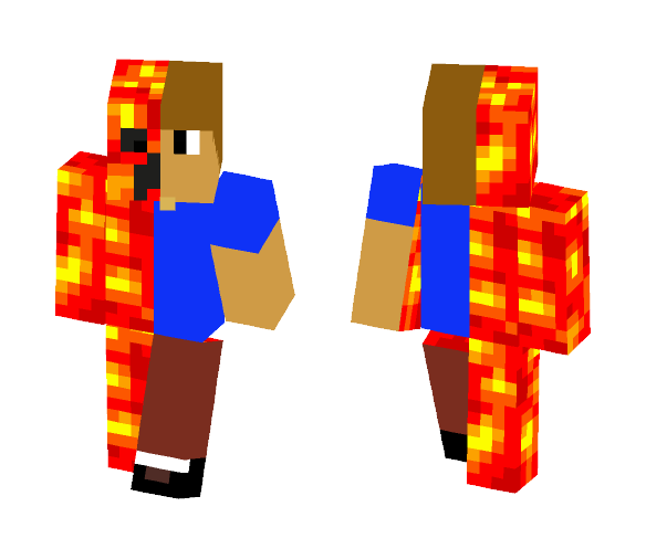 lava human creater - Male Minecraft Skins - image 1