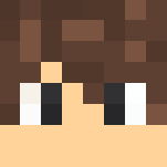 Senpai Brown Hair Ver - Male Minecraft Skins - image 3
