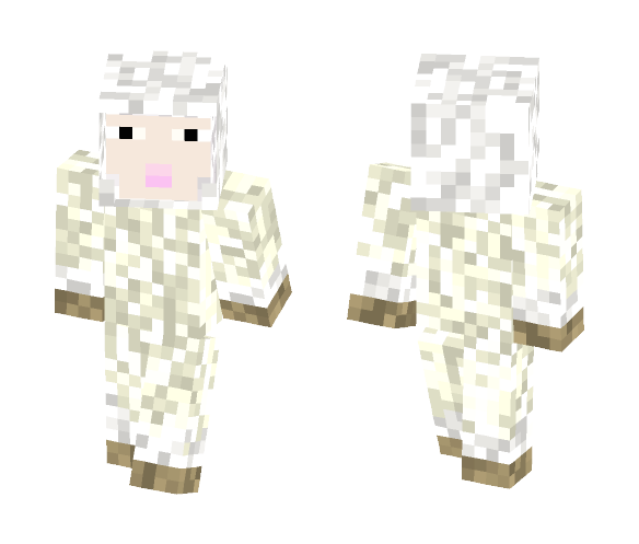 Half Naked Sheep - Interchangeable Minecraft Skins - image 1