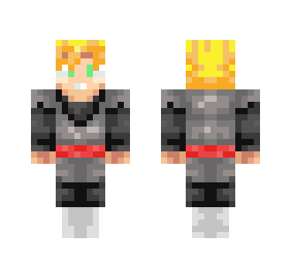 Super Saiyan Black (Fanmade) - Male Minecraft Skins - image 2
