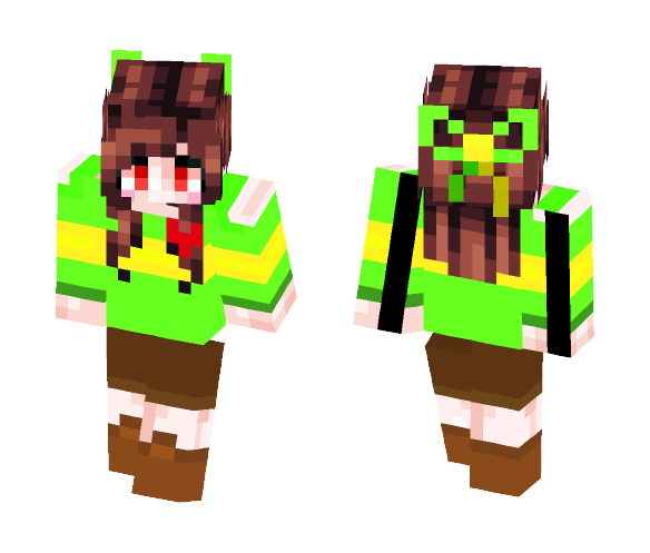 undertale chara - Female Minecraft Skins - image 1