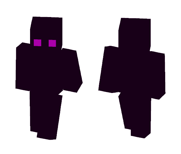 8-BIT Enderman - Male Minecraft Skins - image 1