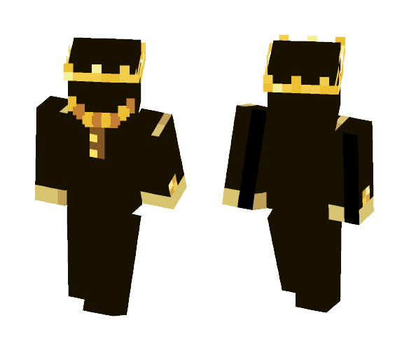printed in gold - Other Minecraft Skins - image 1