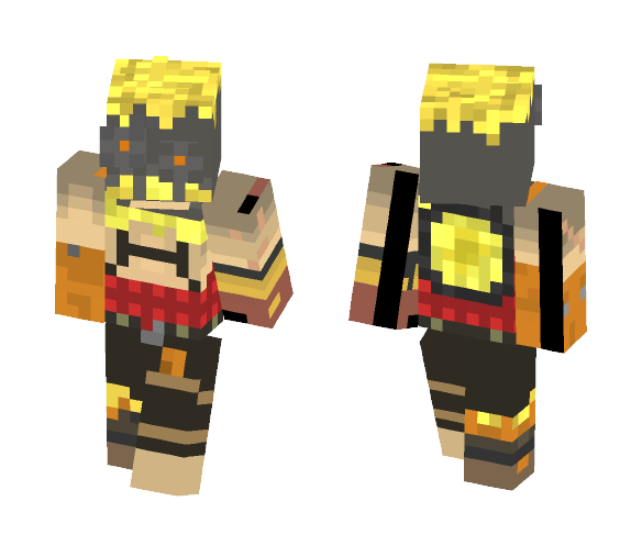Hayseed Junkrat - Male Minecraft Skins - image 1