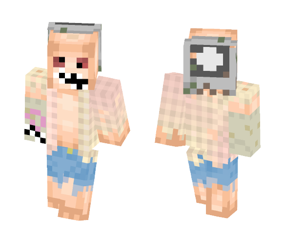 Crazy Hobo - Male Minecraft Skins - image 1