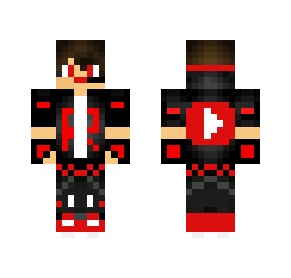 Red Gaming - Male Minecraft Skins - image 2