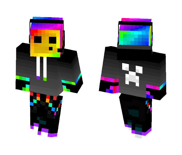 Rainbow Slime - Male Minecraft Skins - image 1