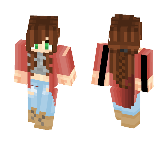 Fall Tumblr Look ~ - Female Minecraft Skins - image 1