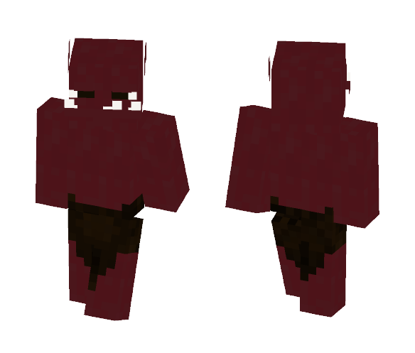 Pink Red Orc - Male Minecraft Skins - image 1