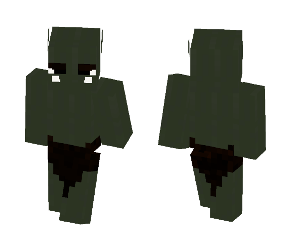 L Green Ork - Male Minecraft Skins - image 1