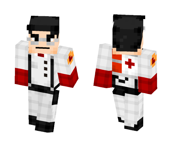 TF2 Medic (Finally Finished!) - Male Minecraft Skins - image 1