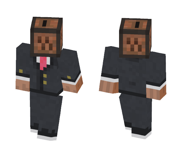 C418 with suit. - Male Minecraft Skins - image 1