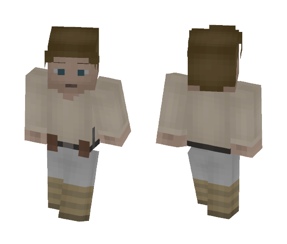 Luke Skywalker Tatooine - Male Minecraft Skins - image 1