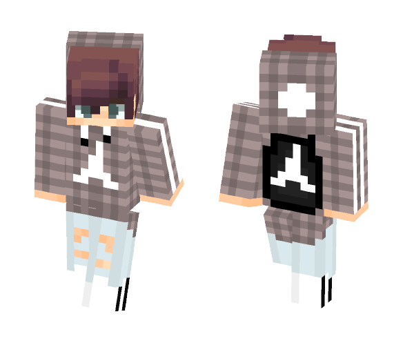 Vibes/male/cool - Female Minecraft Skins - image 1