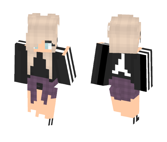 Blond wearing cute sweater - Female Minecraft Skins - image 1