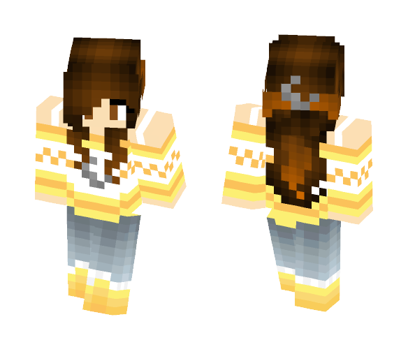 Solar Eclipse Skin! :D - Female Minecraft Skins - image 1