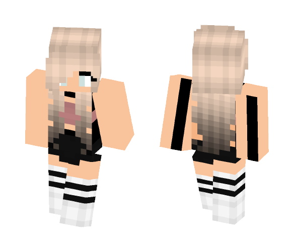 Crop to with short skirt - Female Minecraft Skins - image 1