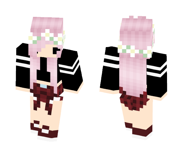 Cute Chibi Girl ❤️ - Cute Girls Minecraft Skins - image 1