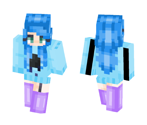 ℜain Clouds - Female Minecraft Skins - image 1