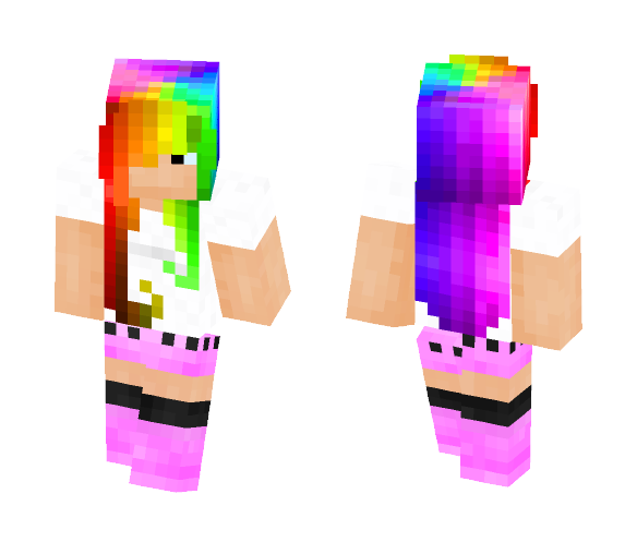 Miss Pretty Pants - Female Minecraft Skins - image 1