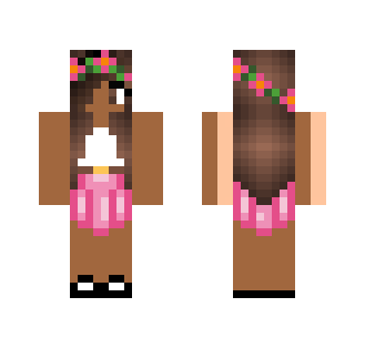 Pink & White dress - Female Minecraft Skins - image 2