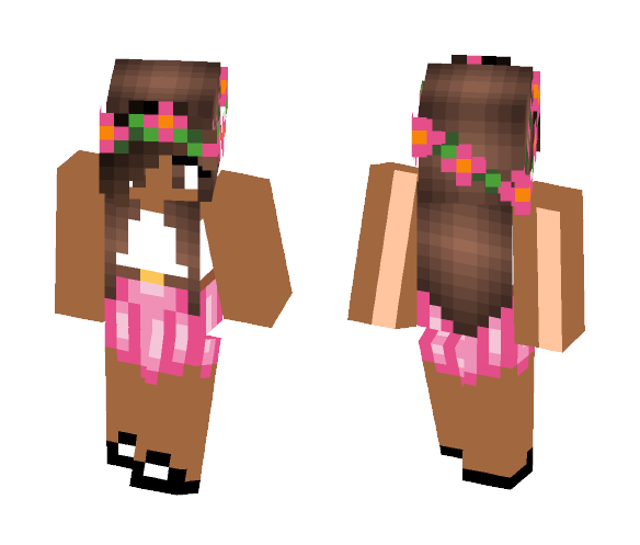 Pink & White dress - Female Minecraft Skins - image 1