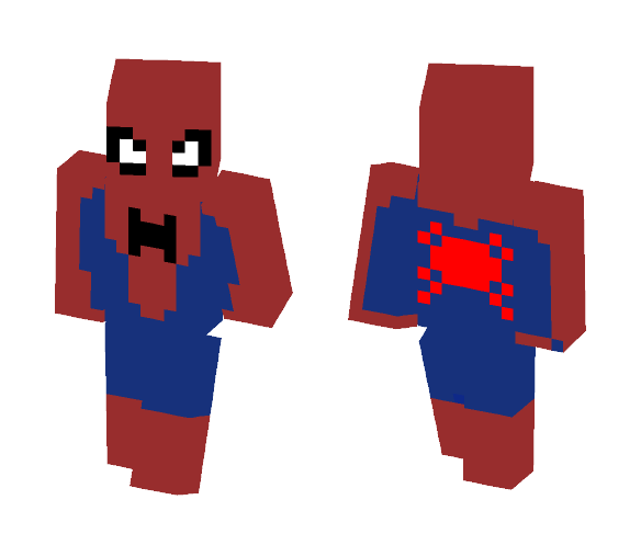 Spider Man - Male Minecraft Skins - image 1