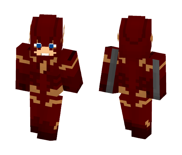 Flash (Custom) - Male Minecraft Skins - image 1