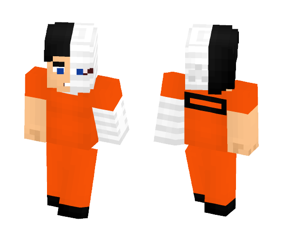 Two Face Inmate - Male Minecraft Skins - image 1