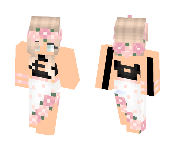 Cute dress for summer! ???? - Female Minecraft Skins - image 1