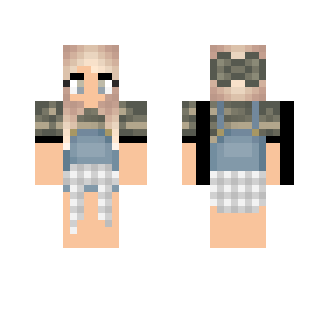 Cammo girl with cute new ???? - Cute Girls Minecraft Skins - image 2