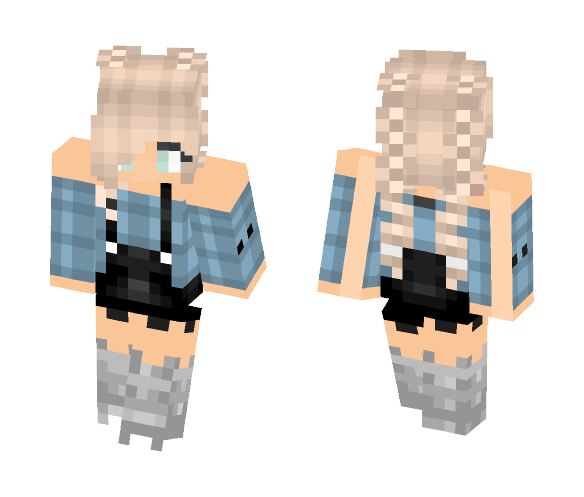 downloadable minecraft girl skins layout