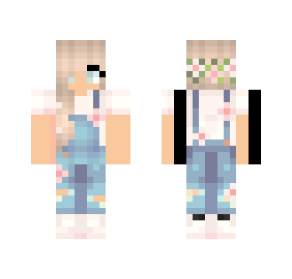 Cute Overalls ???? - Female Minecraft Skins - image 2